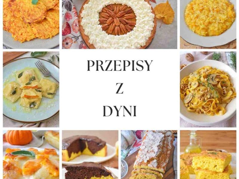 30 przepisów z dyni na jesienne dania i desery