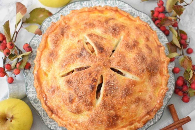 Amerykańska szarlotka Apple Pie
