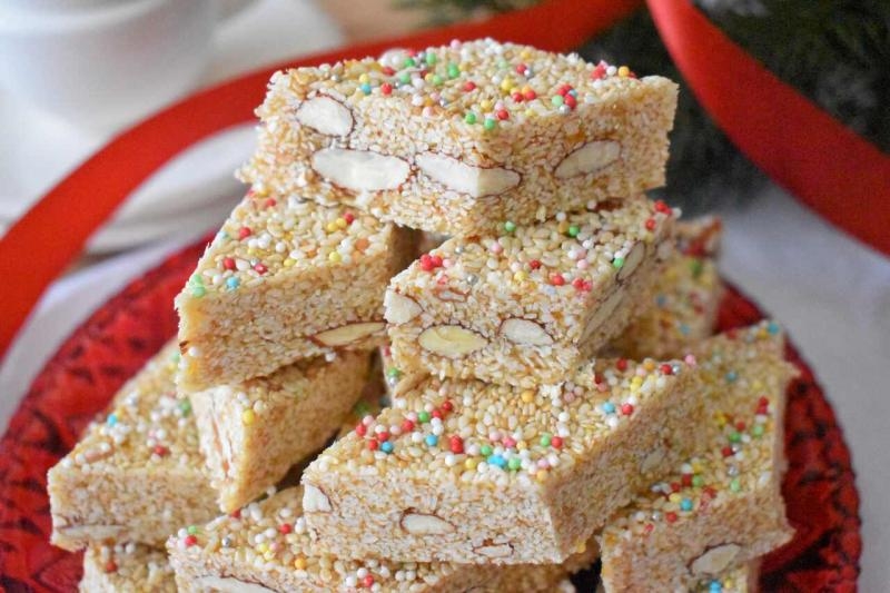 Giuggiulena siciliana – sycylijskie torrone sezamowe