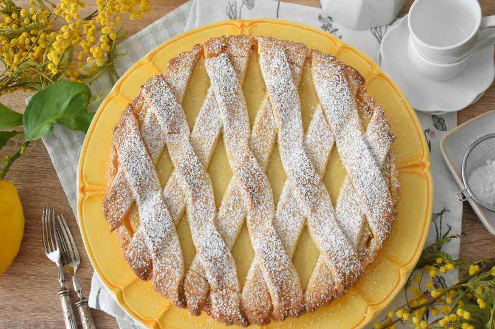 Włoska tarta sernikowa