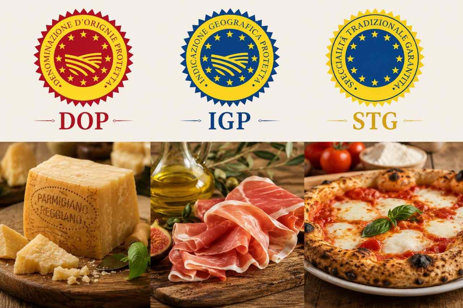 Włoskie certyfikaty DOP, IGP i STG. Co oznaczają włoskie oznaczenia jakości?