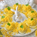 Włoskie jajka mimoza...