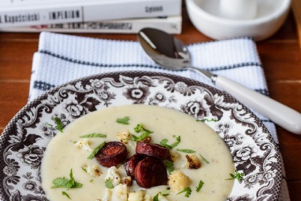 Potage DuBarry, czyli francuska zupa kalafiorowa