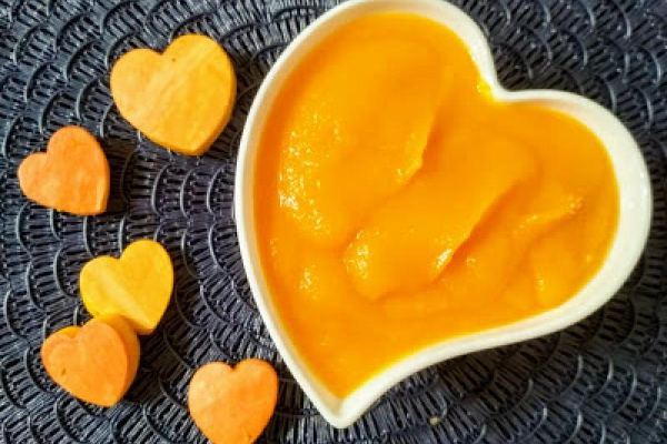 Puree z dyni.