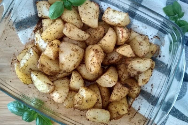 Pieczone ziemniaki.