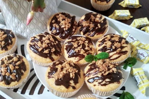 Muffinki z krówkami.