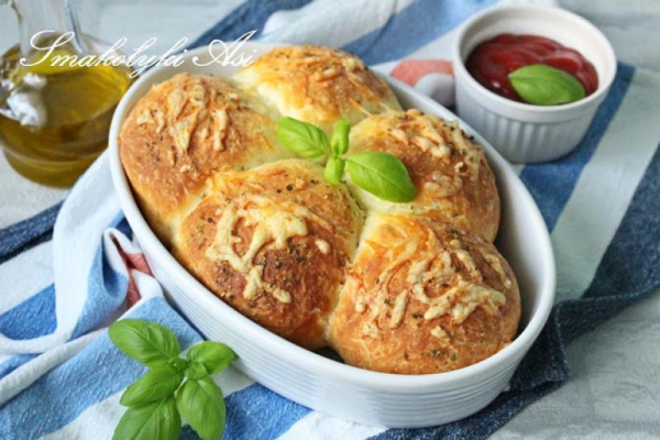 Bułeczki pizzowe z kurczakiem