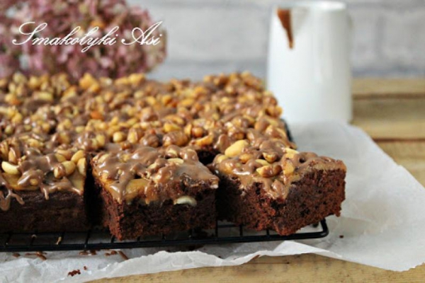 Brownie ala Snickers