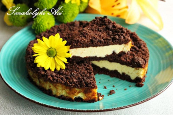 Sernik sypany kruszonkowy (jak Oreo)