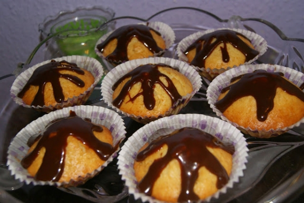 Marcepanowe muffinki