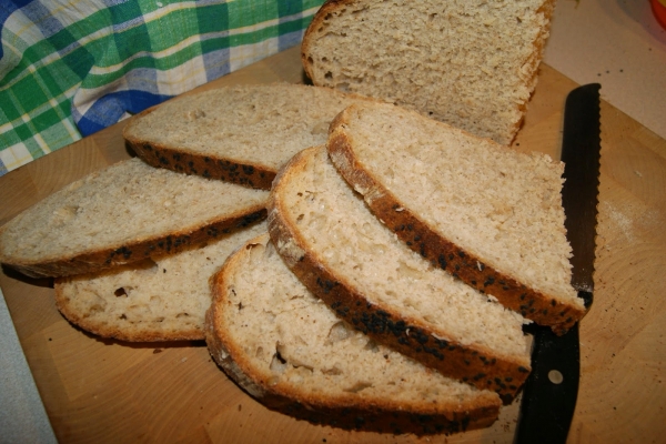 Wiejski chleb francuski na zakwasie