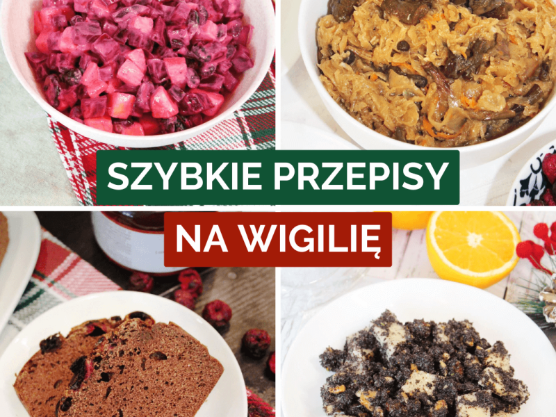 Szybkie dania na Wigilię – 8 przepisów