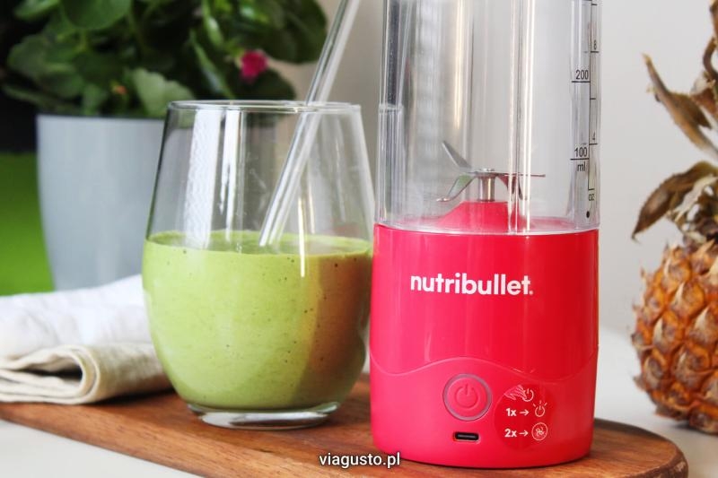 Zdrowo i wygodnie z nutribullet – test blendera, przepis na koktajl