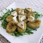 Banany na słono z fetą