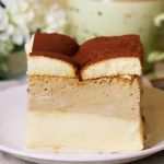 Sernik z kawową pianką