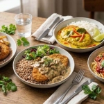 Kotlety sojowe w sosie...