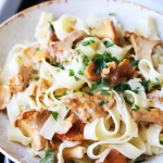 Tagiatelle z kurkami