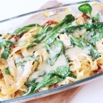 Pieczone tagliatelle z...
