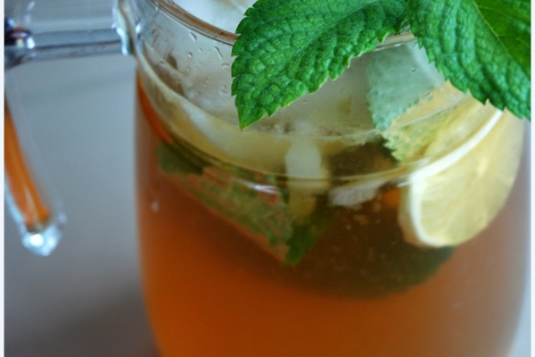 Ice Tea - mrożona herbata miętowo-cytrynowa