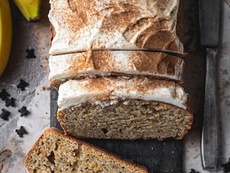 Chlebek marchewkowo-bananowy
