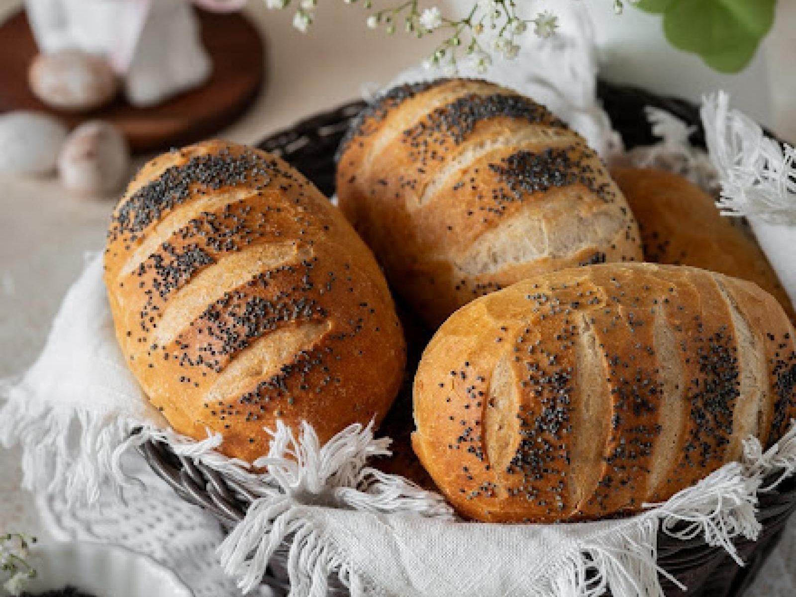 Mini chlebki do koszyczka wielkanocnego