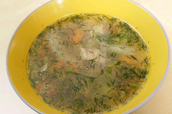 Aromatyczna zupa koperkowa