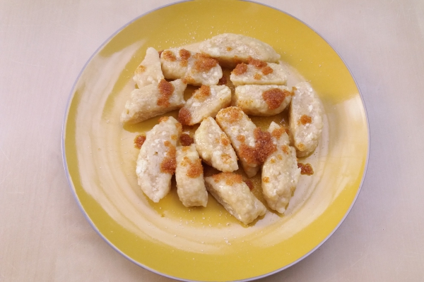 Leniwe kluski z tofu
