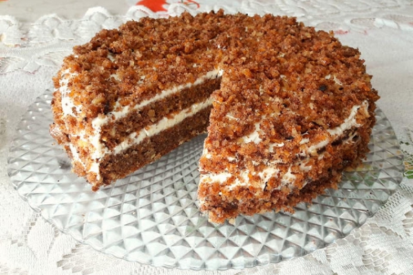 Marchewkowy torcik