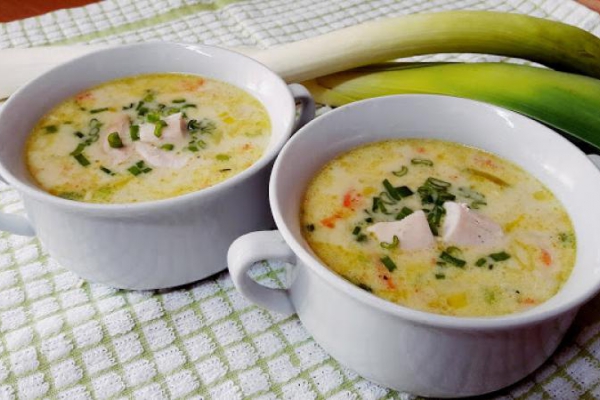 Zupa porowa z charakterem