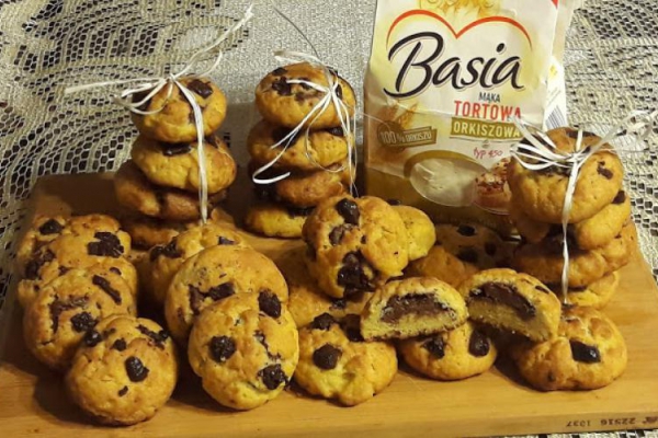 Ciastka nadziane pieguski