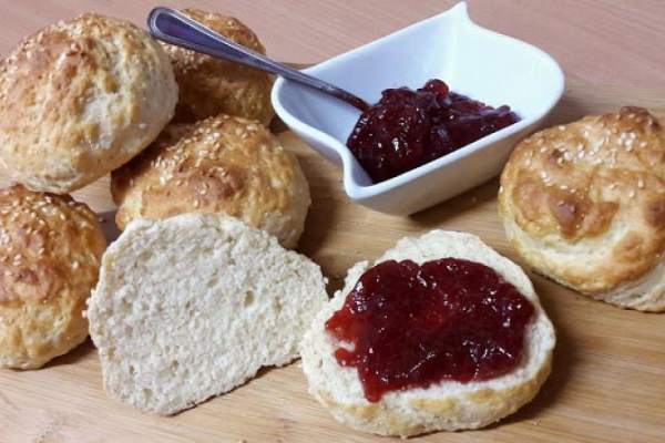 Szybkie bułeczki na proszku do pieczenia