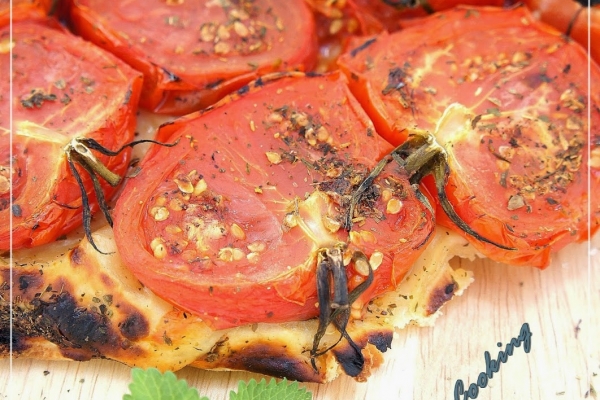 Francuska tarta tatin z pomidorami - Wielki test !!! Aż 7 obiadów za100zł. 