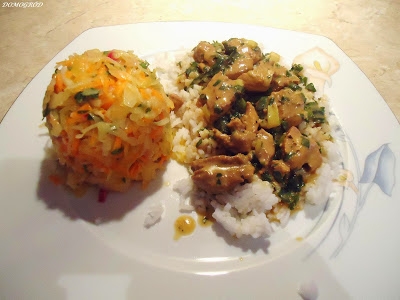 Filet z indyka lub z kurczaka na przykład do ryżu szybki przepis
