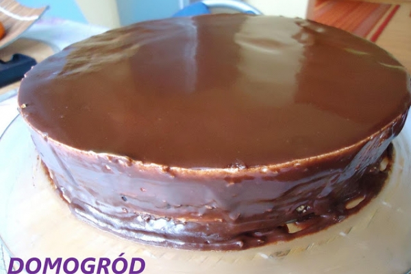 Lśniąca polewa czekoladowa do tortu, ciast i ciasteczek