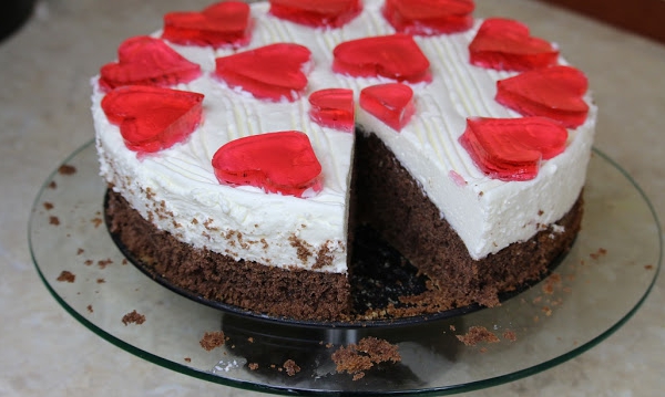 Ciasto Czekoladowe pulchne z pianką mascarpone