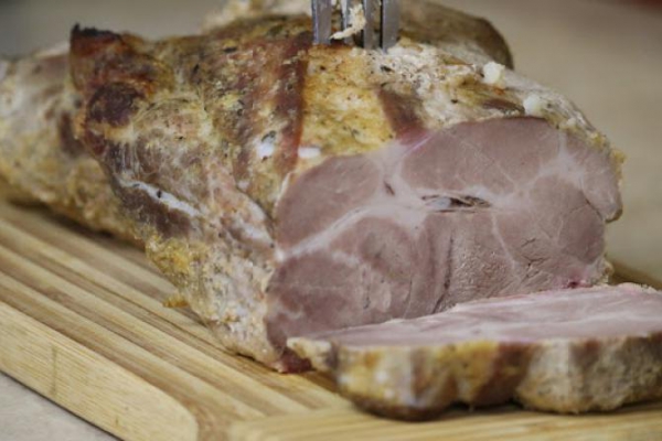 Karkówka pieczona soczysta w marynacie chrzanowo miodowej bardzo łatwy przepis