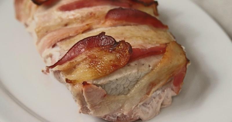 Schab pieczony prosty przepis na domową wędlinę