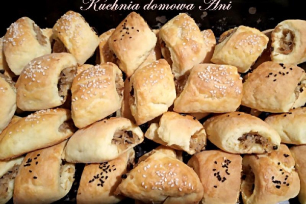 Kapuśniaczki Ani z kapustą i grzybami
