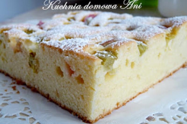 Rabarbarowe wypieki