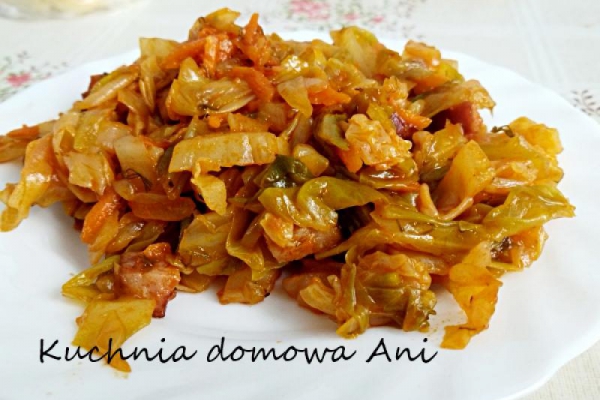 Bigos z młodej kapusty II