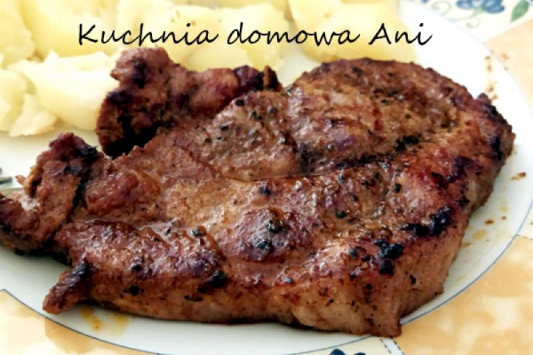 Karkówka w paprykowej marynacie z patelni lub grilla