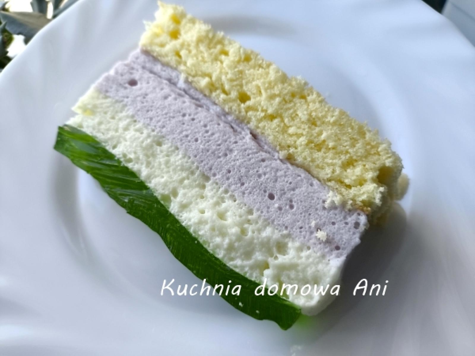 Ciasto piankowe na biszkopcie alla ptasie mleczko