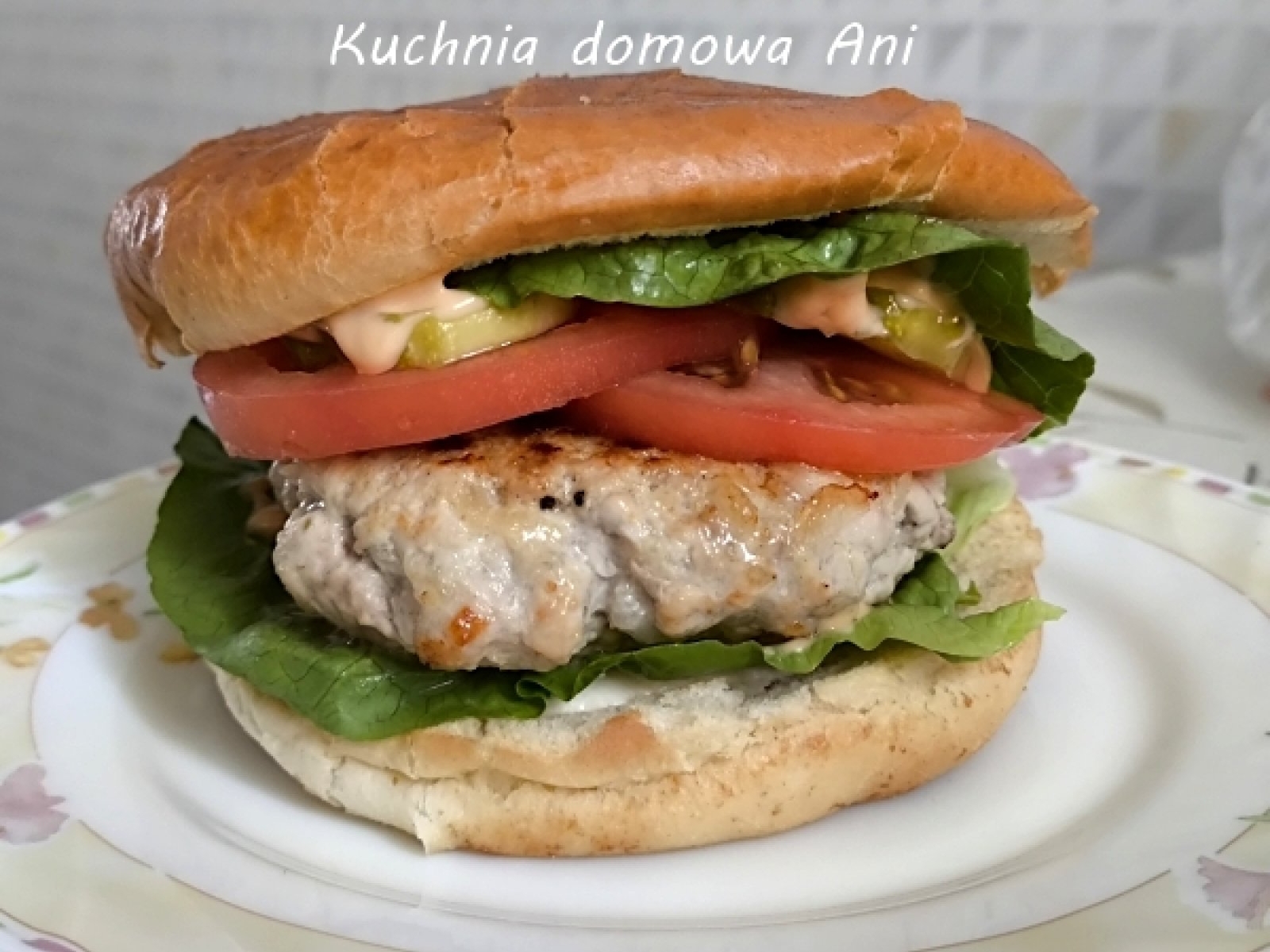 Burger wieprzowy
