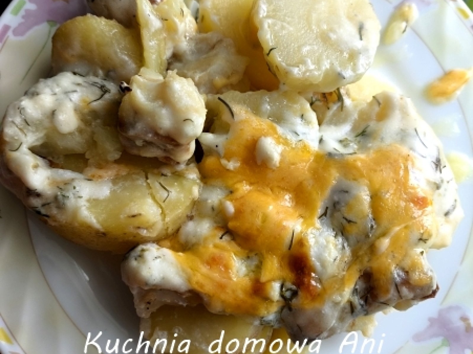 Zapiekanka ziemniaczana z rybą