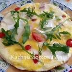 Omlet z serkiem...