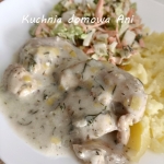 Kurczak w sosie...