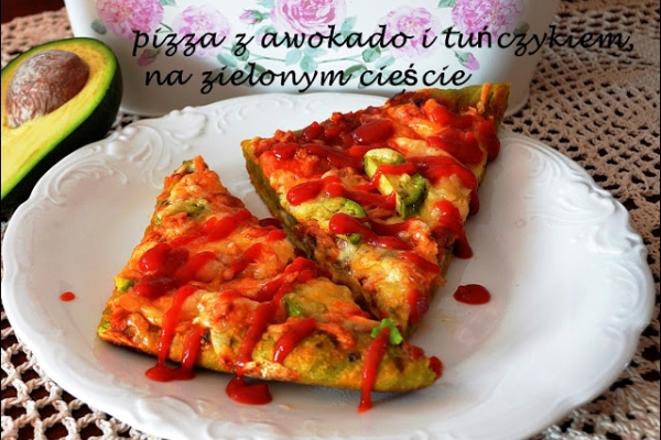 Pizza z awokado -zielona pizza dla każdego 