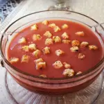 Zupa krem z fioletowych...