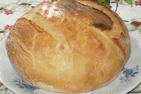 Rewelacyjny chleb z garnka :-) Polecam-najlepszy :-)