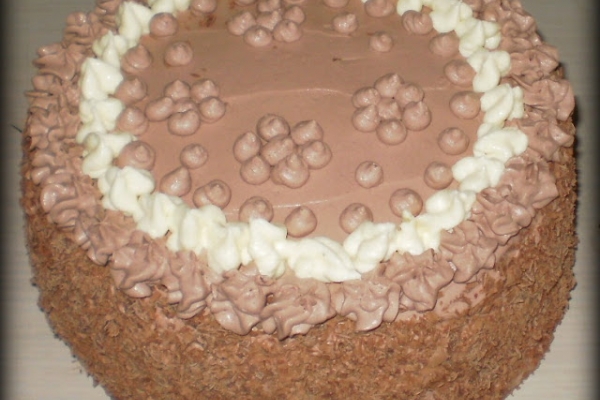 tort kakaowo-śmietankowy :-)